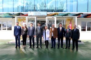 Sivas Valisi Sayın Salih Aydın ve İl Milli Eğitim Müdürü Ebubekir Sıddık Savaşçı Ziyareti
