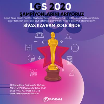 LGS 2020 Şampiyonlarını Arıyoruz! 