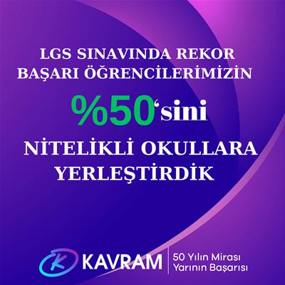 KAVRAM KOLEJİNDE REKOR BAŞARI