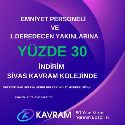 EMNİYET PERSONELİNE ÖZEL İNDİRİM