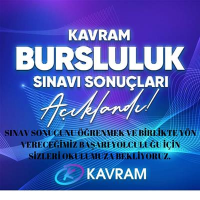 BURSLULUK SINAV SONUÇLARI AÇIKLANDI