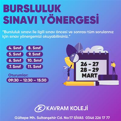 Bursluluk Sınavı Yönergesi